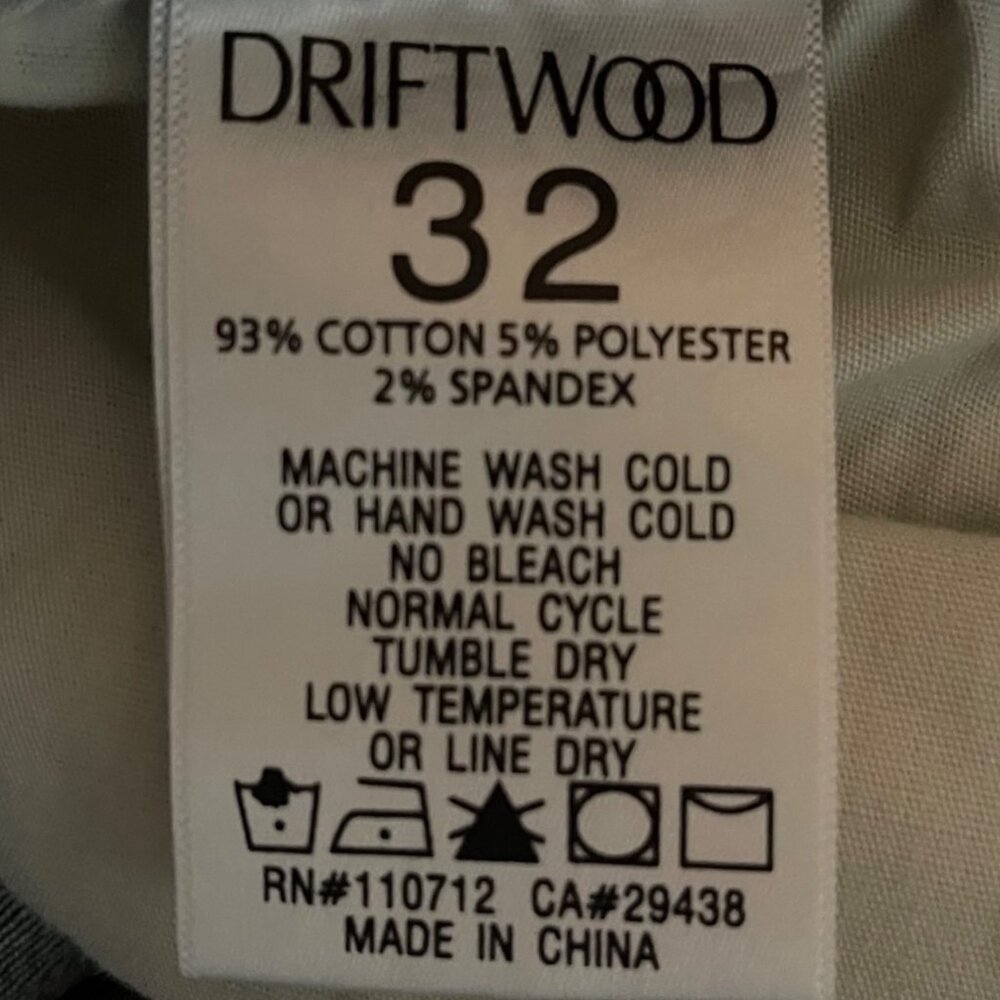 Driftwood Womens Floral Embroidered Straight Leg Jeans Size 32 Boho Denim Y2K - Picture 11 of 13